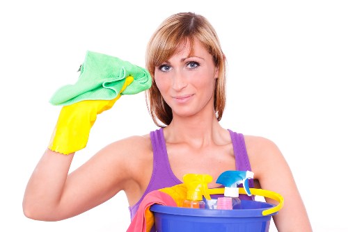 Reusable office items prepared for charity donation and reuse