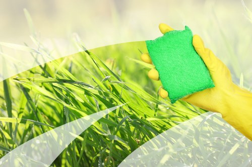 Cleaner Chiswick secure payment options on a protected checkout page