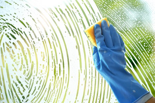 Professional oven cleaning service in a Chiswick home kitchen