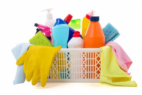 Professional deep cleaning in a Chiswick home kitchen