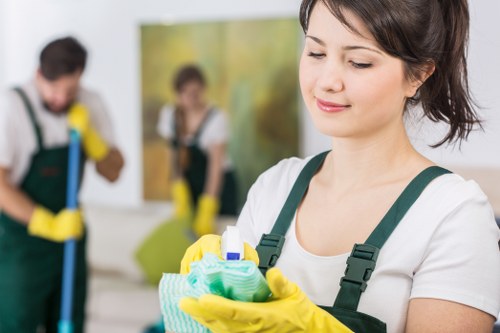 Professional cleaning support for a Chiswick business