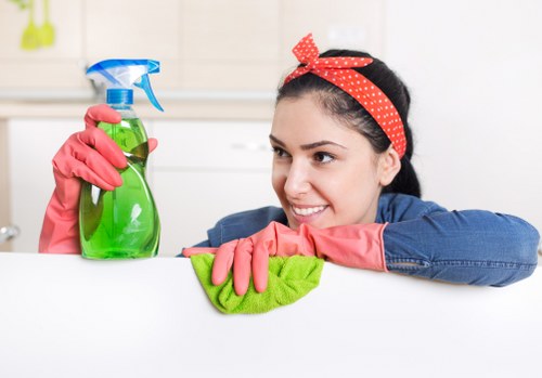 Local carpet technician preparing a steam clean in Chiswick