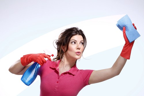 Entrance hall and hallway cleaning for a communal property